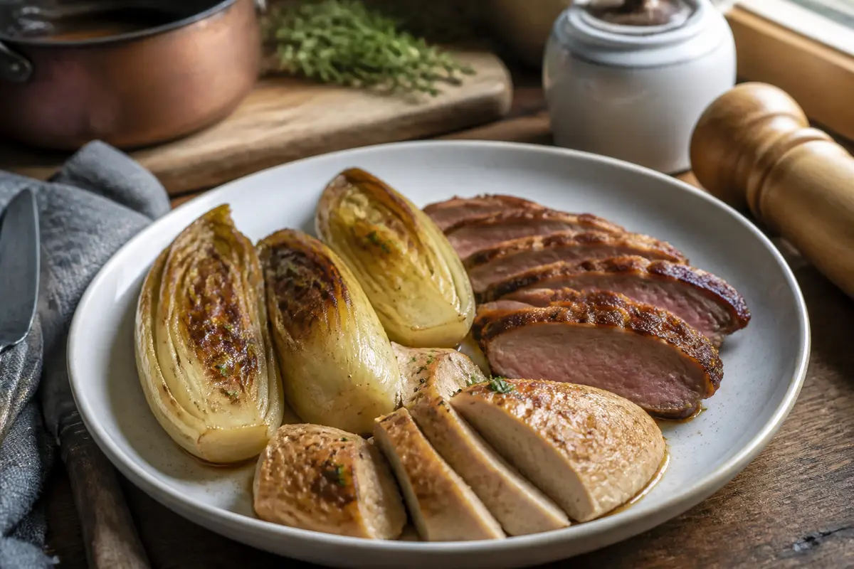 Quelle viande choisir pour accompagner des endives braisées ?
